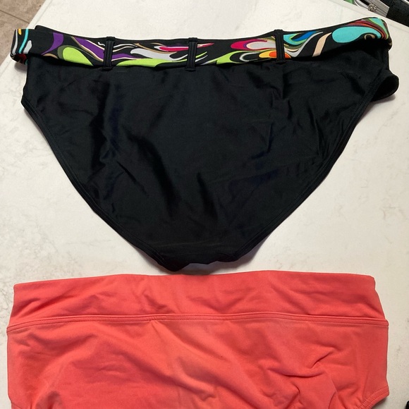 BUNDLE #12pcs LANDSEND/LIZ CLAIBORNE Swimwear 12&14 Underwire Tankini fullbrief - Picture 7 of 16
